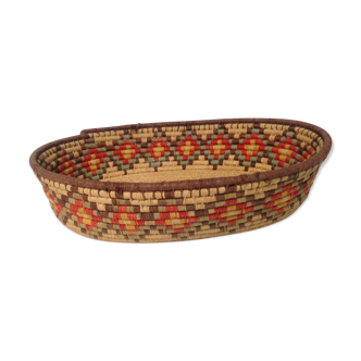 Vintage ethnic basket