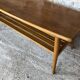 Scandinavian teak coffee table in the 70s