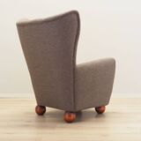 Fauteuil lounge, design scandinave, fabrication : Danemark
