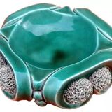 Art Deco 1940. Ashtray / catch-all. Glazed ceramic.
