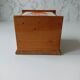 Wooden spice box and wall ceramic