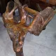 Rare fauteuil en racine d'arbre