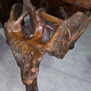 Rare armchair made from tree roots