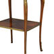 Mahogany and rosewood table