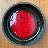 Danish studio bowl from the mid-century by Lovemose, 1960s.