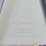 Pair of folding chairs viva, italian design, lucci orlandini for calligaris