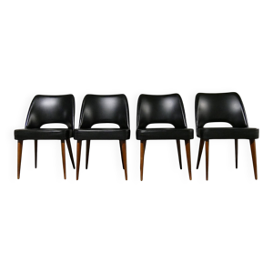 Série 4 chaises scandinave - 1970