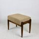 Vintage Beige boucle Stool by Homa, 1970s