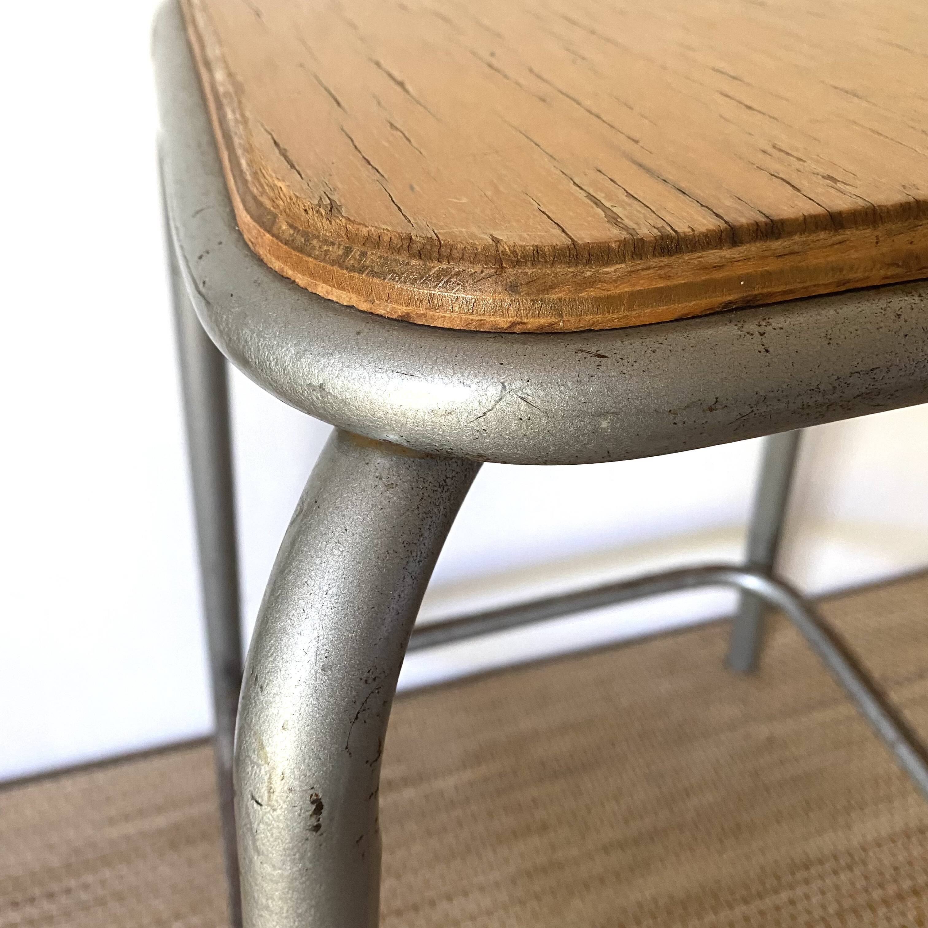 Tubular industrial stool