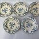 5 hollow plates Minton Montrose 19th