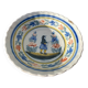 Quimper ceramic hanging collector's salad bowl