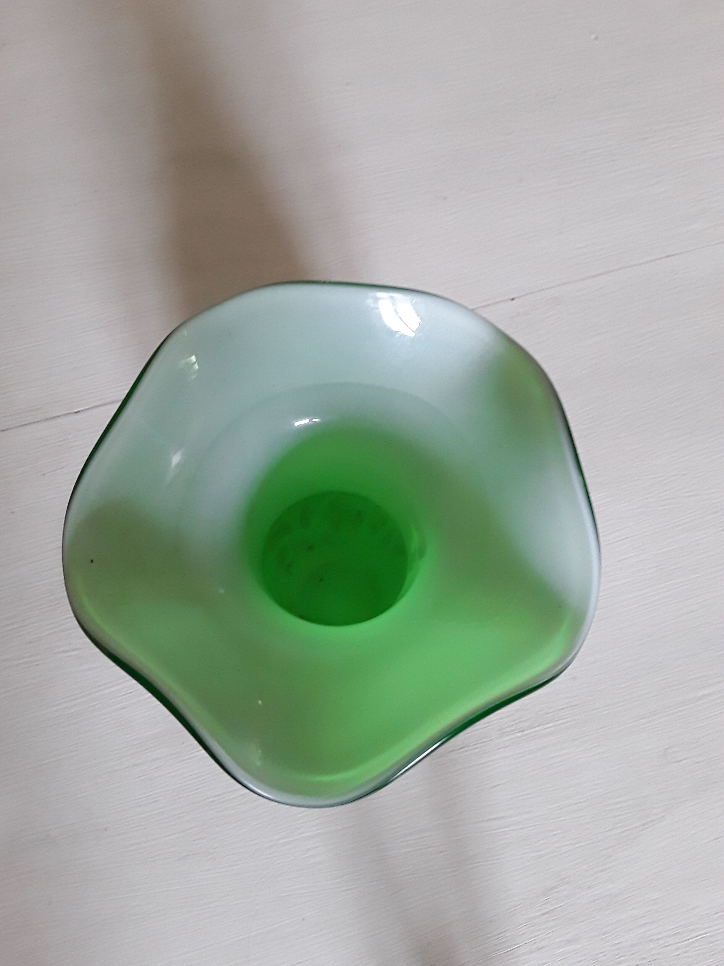 Murano blown glass vase