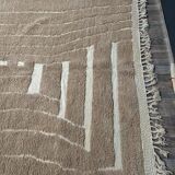 Natural handmade Berber rug, size 150 x 250 cm