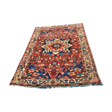 Tapis Iranien ancien en laine noué main, 140x202 cm