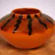 Ceramic vase signed CAMOS – Vallauris Beautiful glazed ceramic vase