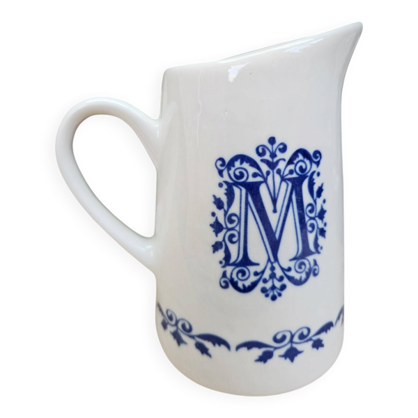 Pichet en porcelaine de Limoges « Ornements » – Maison Manoï