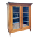 DISPLAY CABINET, CHERRY WOOD BOOKCASE IN DIRECTOIRE STYLE, 19TH CENTURY