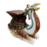 Vintage ceramic camel side table plantstand