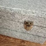 Housewife 61 pieces in silver metal decors rocaille hallmark 84 gr