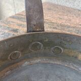 Copper sauté pan signed Émile Duval