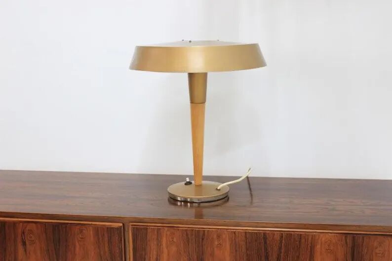 Midcentury Table Lamp, Kamenický Šenov, 1970s
