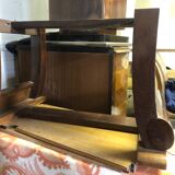 Art Deco table in macassar ebony