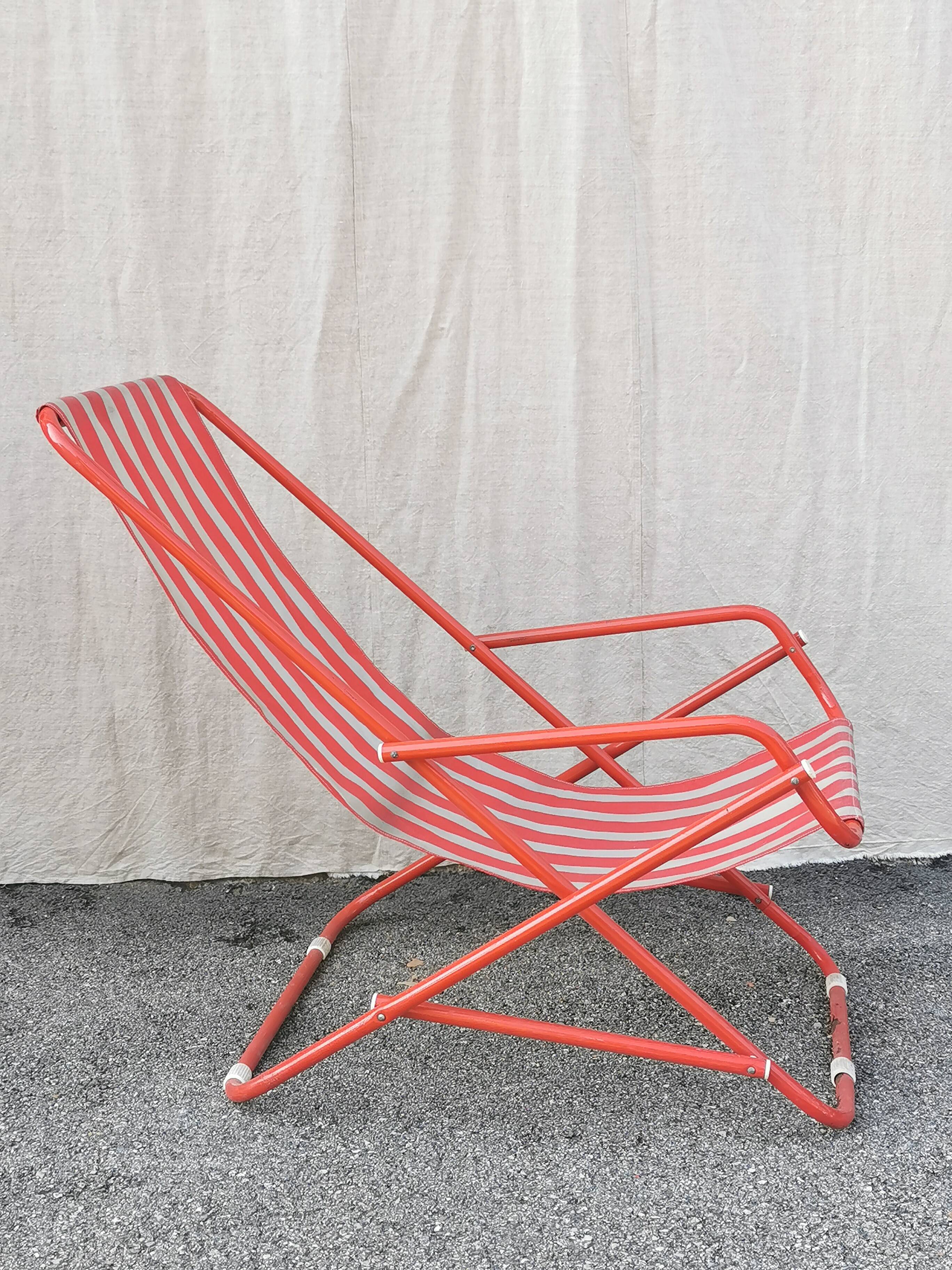 "vintage" garden deck chair