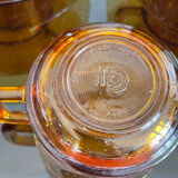 Duralex Amber Coffee Service