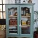 Vitrine bibliothèque vintage