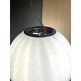 Contemporary Milky-White “Spider” Sphere Table Lamp in Murano Glass