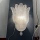 Large Venetian Murano Glass Sconces, 1980s Set of 2