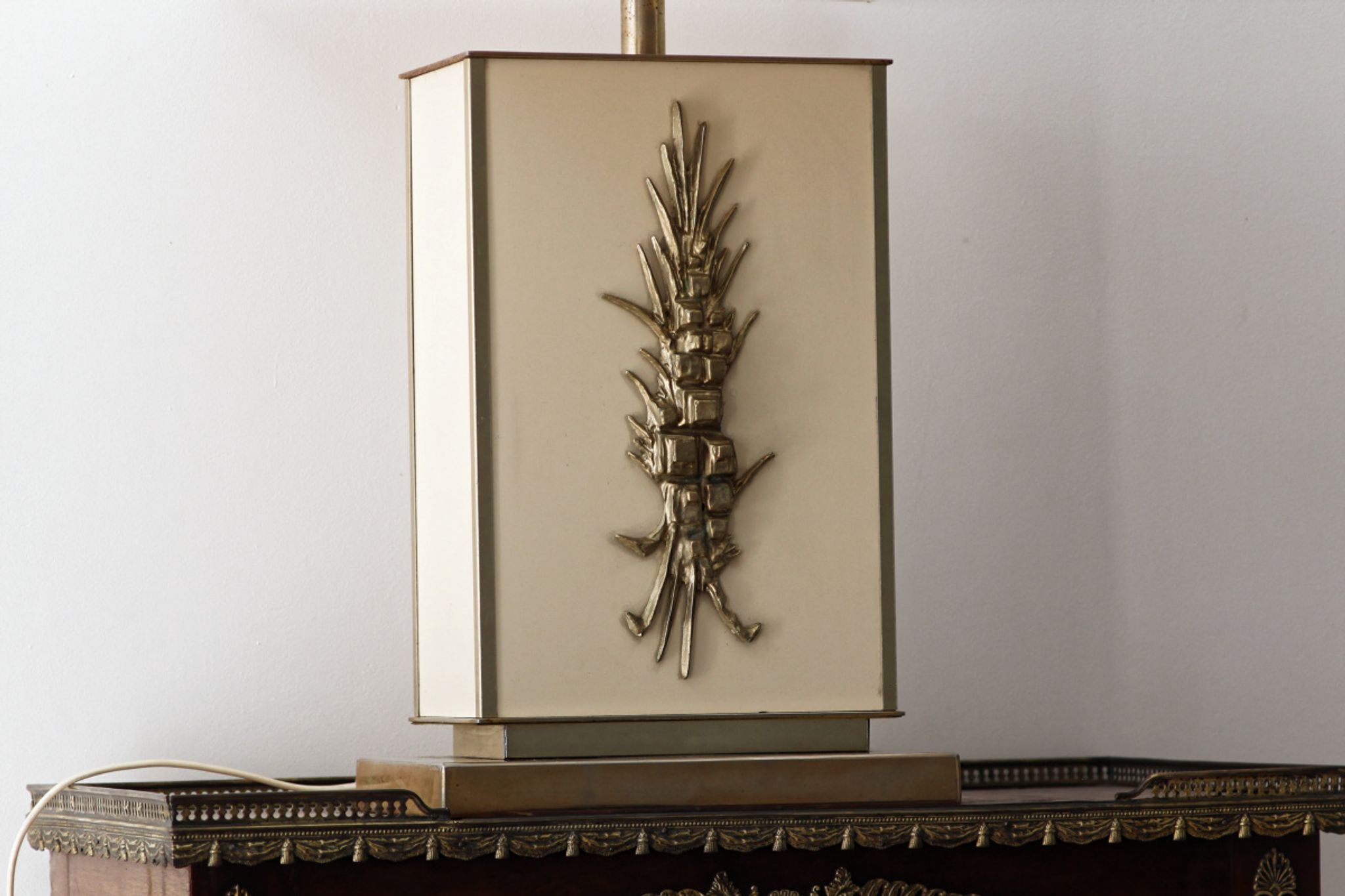 Pied de lampe vintage années 80