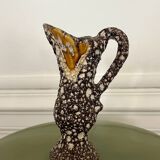 Small fat lava vase