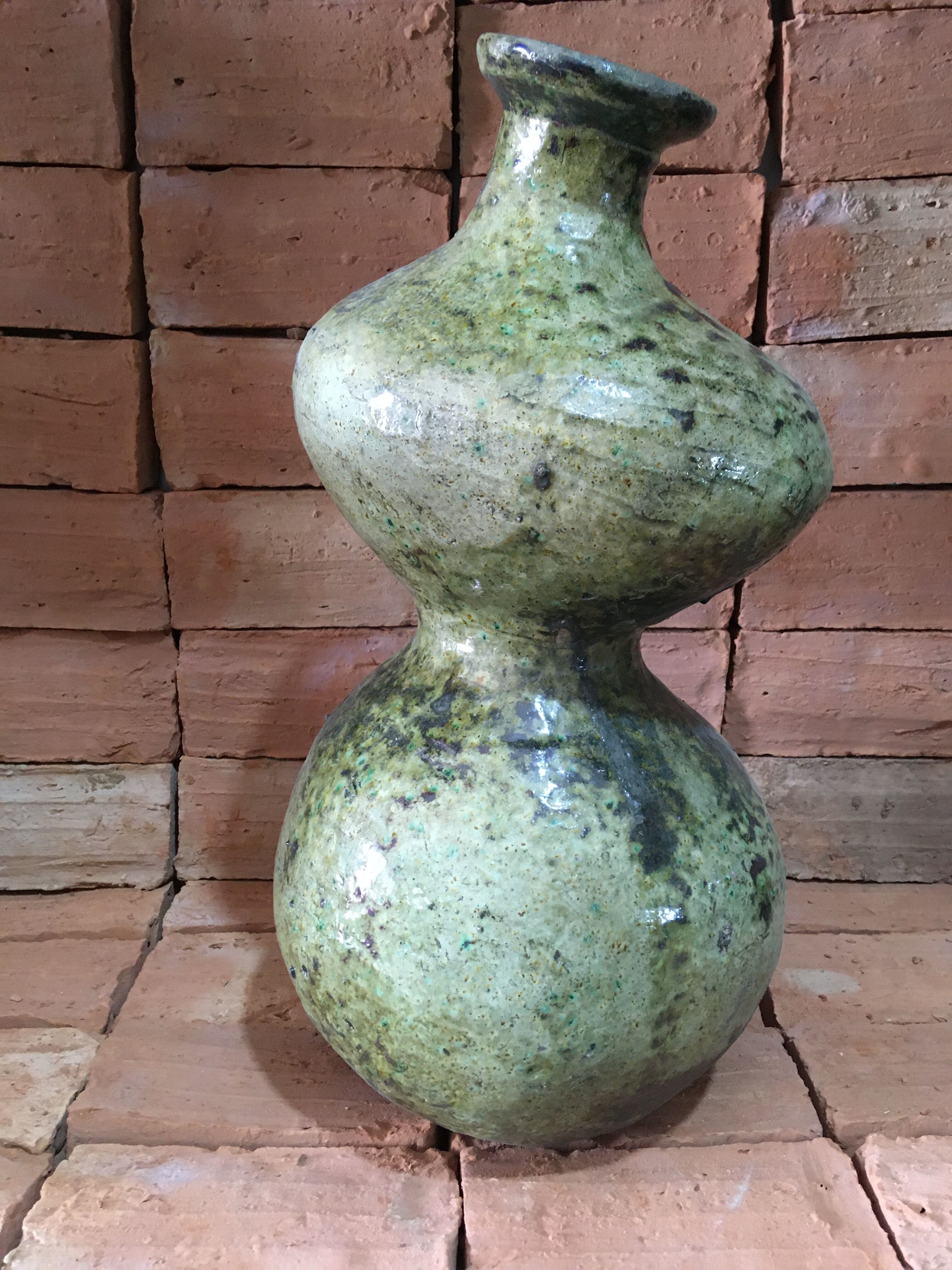 Authentic Tamegroute Pottery Vase