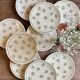 Lot de 11 assiettes à dessert anciennes en porcelaine de Limoges