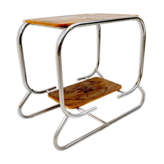 Art deco Bauhaus side table, 1920-1930
