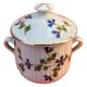 1900s Porcelain cream jug with Forget-me-not decoration