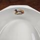 Old porcelain plate from Sarreguemines Digoin – Hunting decoration