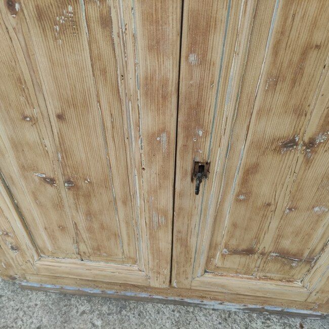 Natural wood buffet