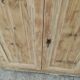 Natural wood buffet