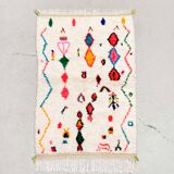 Tapis berbère marocain coloré Azilal 1,47x0,94m