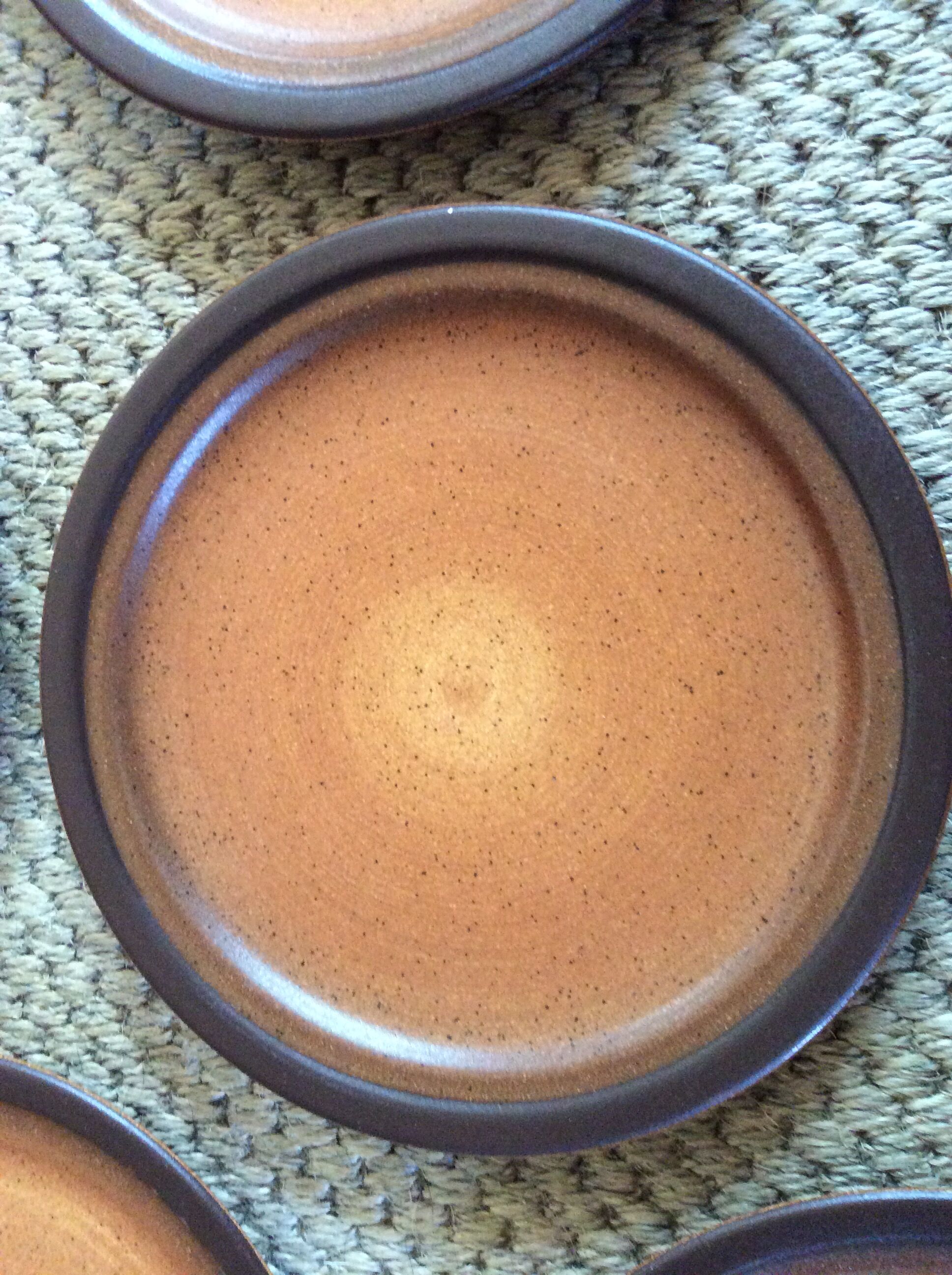 Série de 11 assiettes à dessert