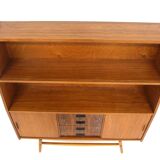 Scandinavian teak bookcase, Sweden, 1960