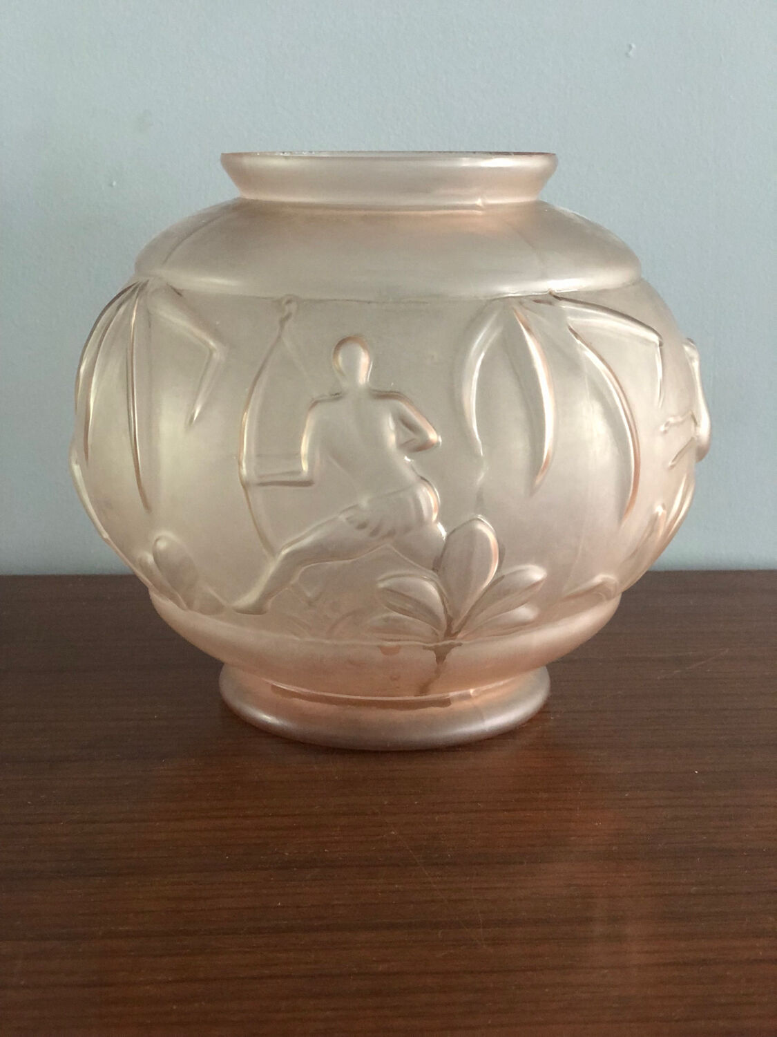 Art Deco round vase