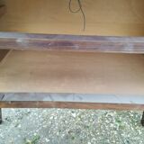 Commode ancienne style Louis XVI, plateau en marbre