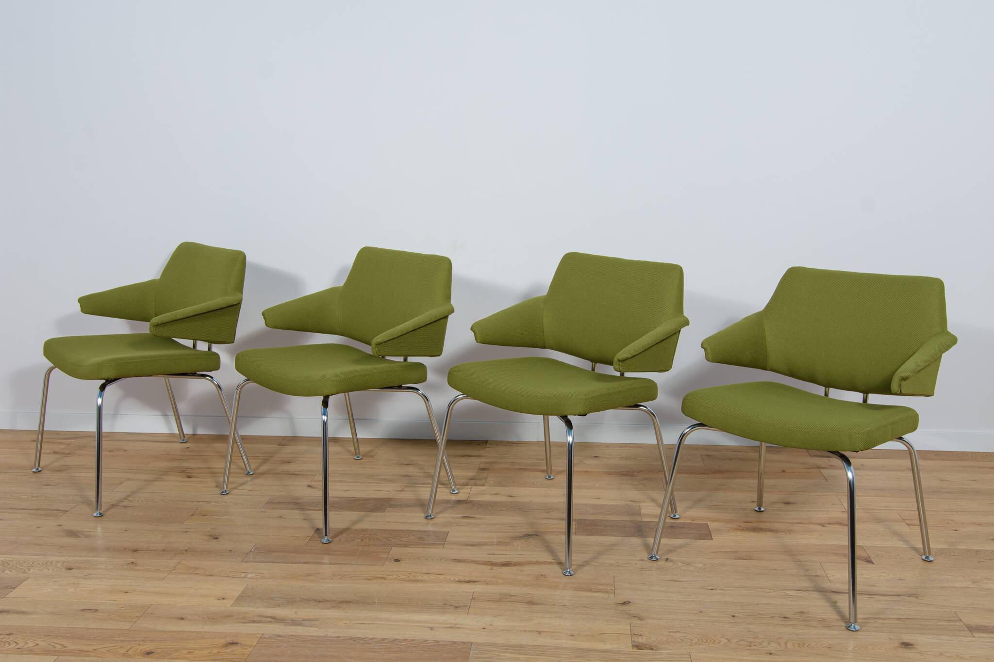Mid-Century Conference Armchairs by Jacob Jensen for Duba, 1960s, Set of 4