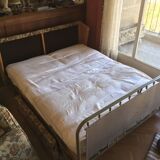 Velvet sofa bed from Genoa and armchairs