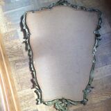 Large bronze mirror 80x55cm
