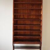 Martin Nyrop Library by Rud. Rasmussen in Oregon pine, Danish Modern, 1905