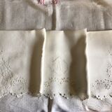 Baby sheet marked "A" 81x120cm